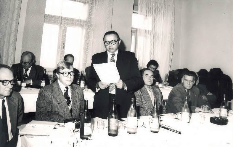 Ustavující schůze MO Mikulov 1980
